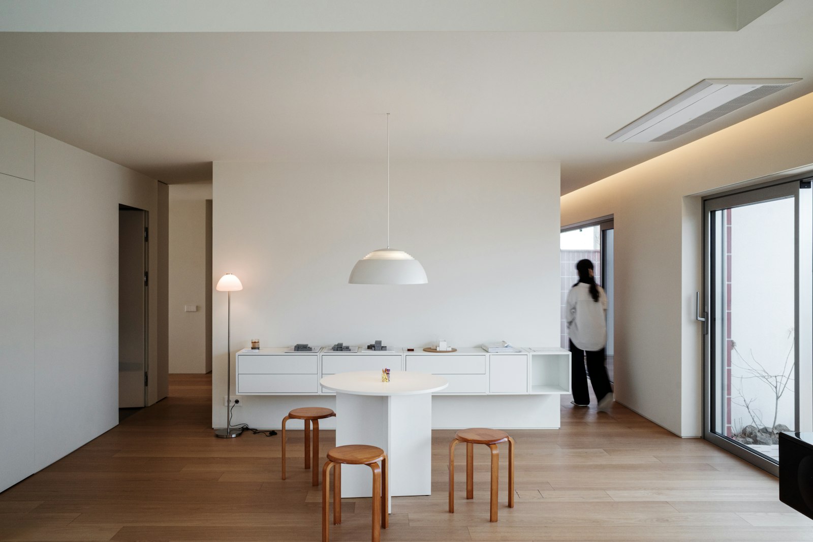 Espace architectural clair