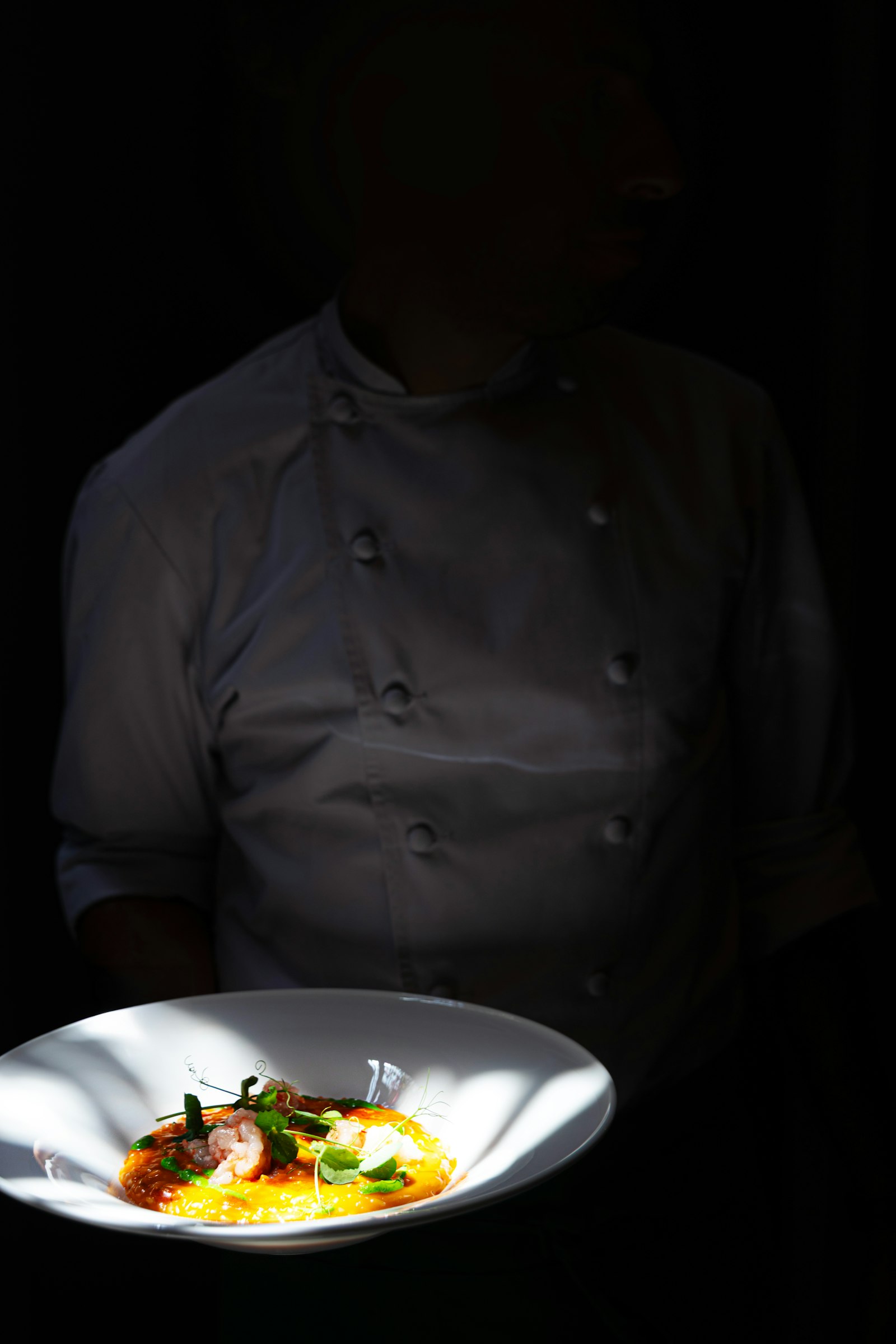 Le chef et son assiette