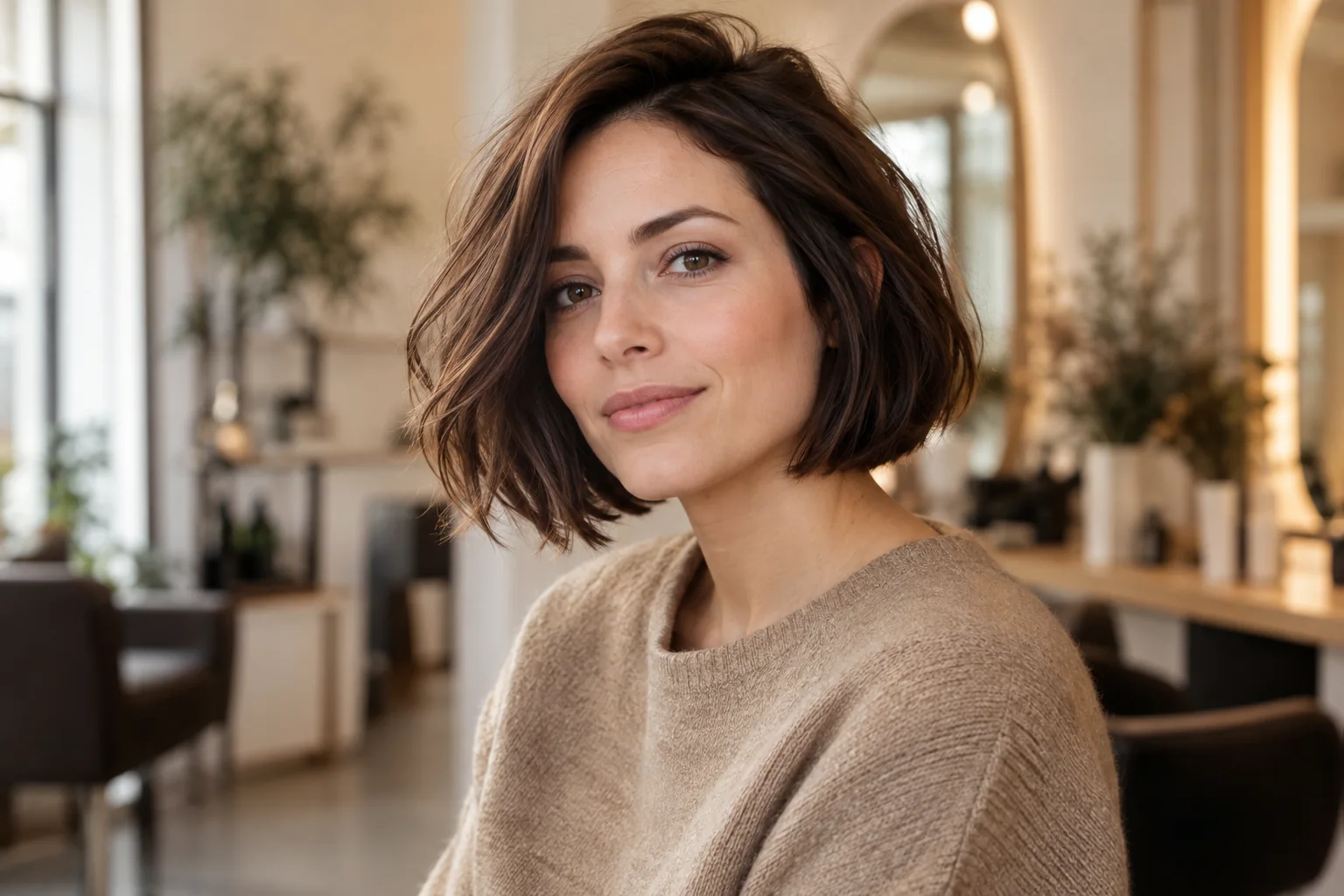 Coupe féminine éditoriale