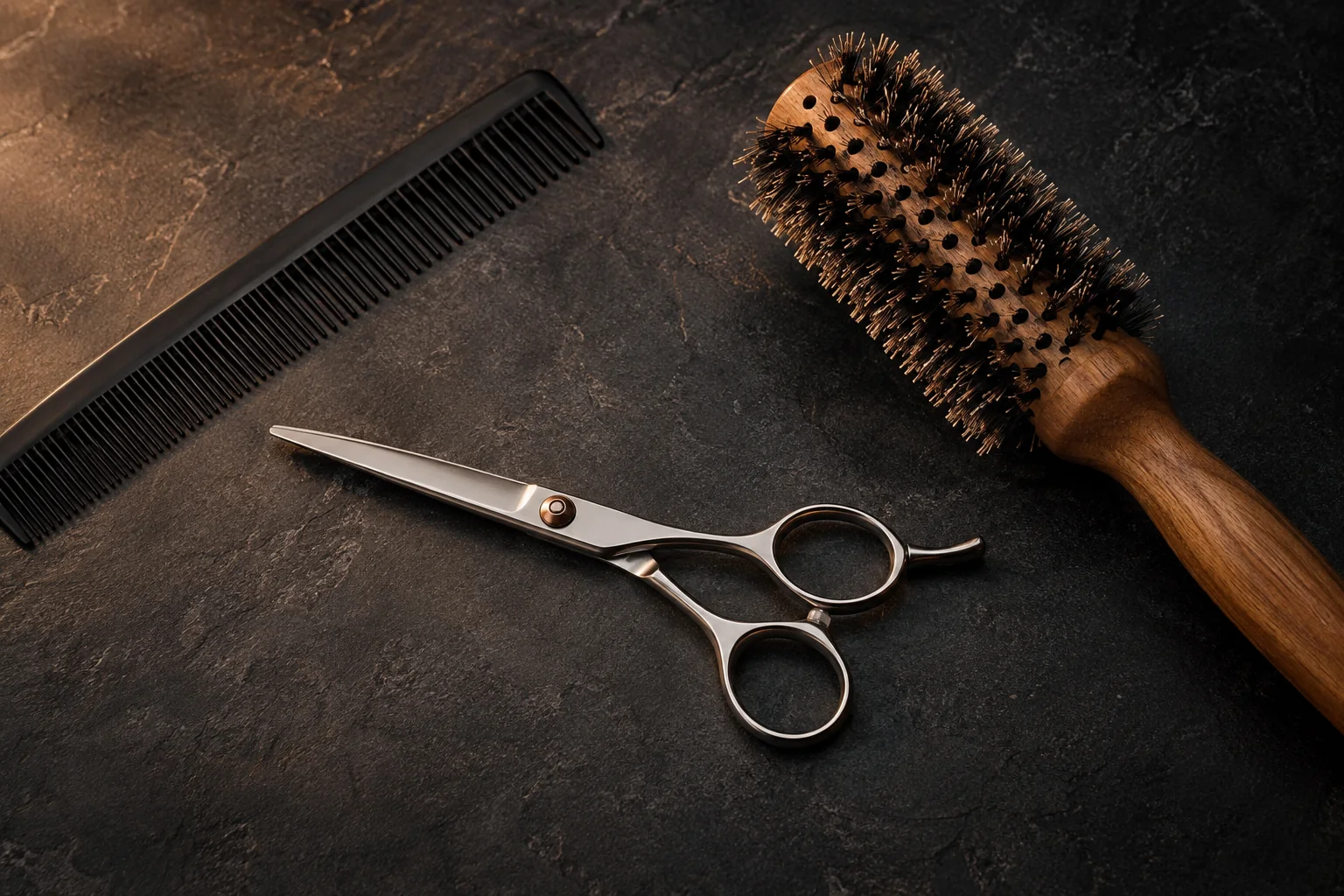 Ciseaux et matériel professionnel